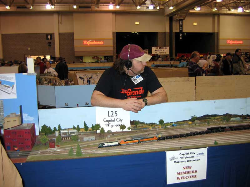 watching the trains